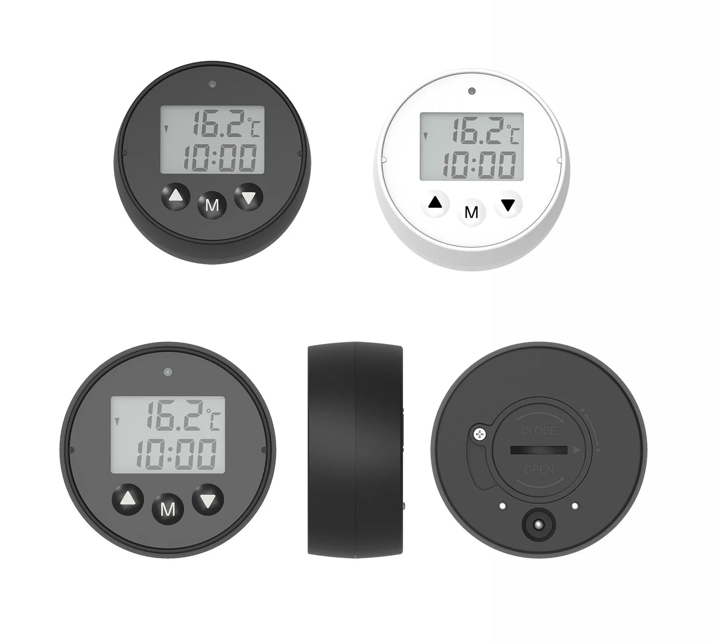 1pc Ice Bath thermometer Cold Plunge IPX7 waterproof multifunction ice bath with countdown exercise timer clock alarm high accur