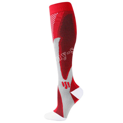 Compression Socks Running Sports Socks Medical Nursing 20-30mmhg for Flight Travel Pregnancy Edema Diabetes Varicose Veins Socks